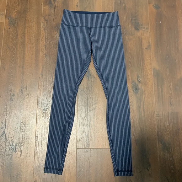 lululemon athletica Pants - Lululemon Denim Stripe Leggings